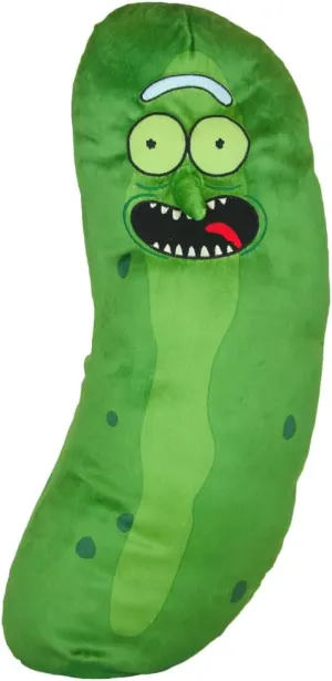 Franco Collectibles Pickle Rick And Morty Adult Swim Super Soft Plush Cuddle Pillow Buddy, One Size, (100% Officially Licensed Product)
