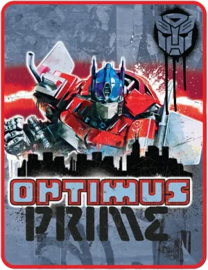 Franco Collectibles Transformers Rise of The Beasts Movie Bedding Super Soft Micro Raschel Throw, 46 in x 60 in, (Official Licensed Product)