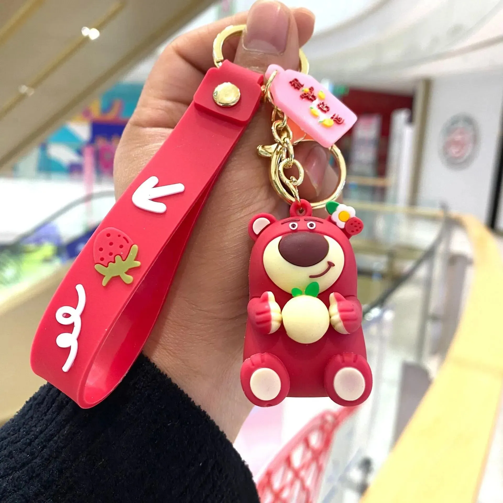 Fruity Fuzzy Lotso Keychain