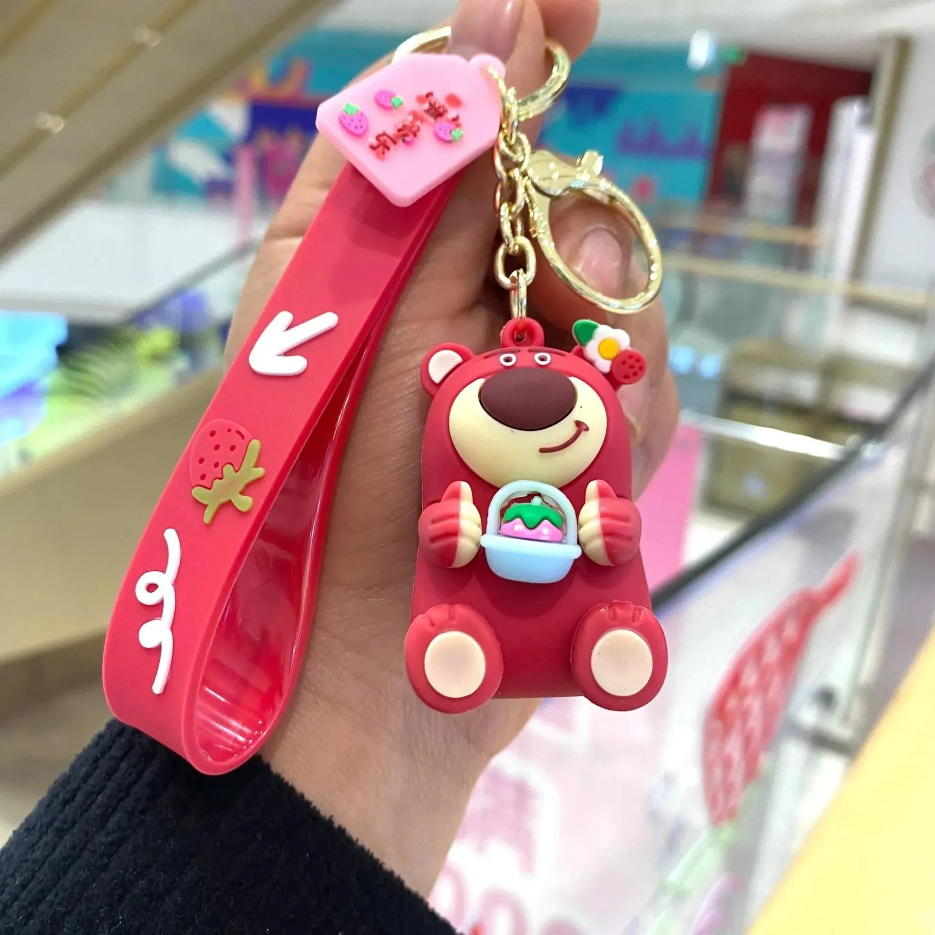 Fruity Fuzzy Lotso Keychain