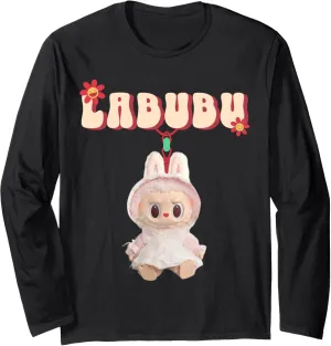 Funny Labubu Lover Cute Labubu The Monsters Women Long Sleeve T-Shirt
