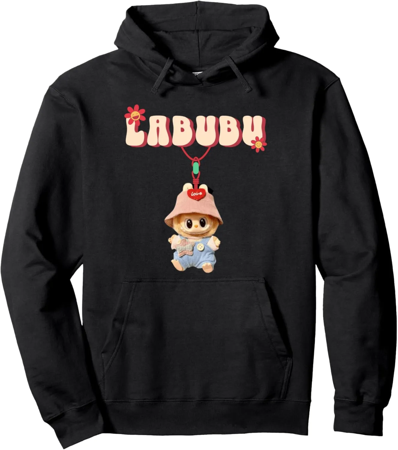 Funny Labubu Lover Cute Labubu The Monsters Women men kids Pullover Hoodie