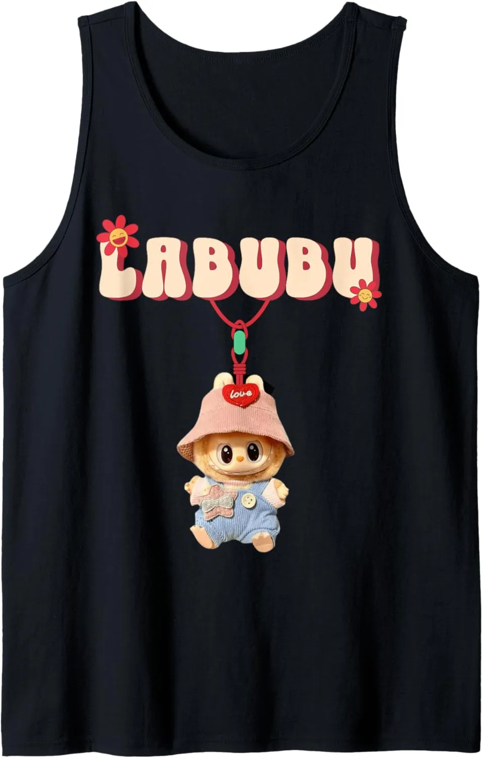 Funny Labubu Lover Cute Labubu The Monsters Women men kids Tank Top