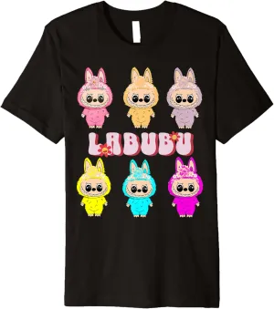 Funny Labubu Lover Cute Labubu The Monsters Women Premium T-Shirt