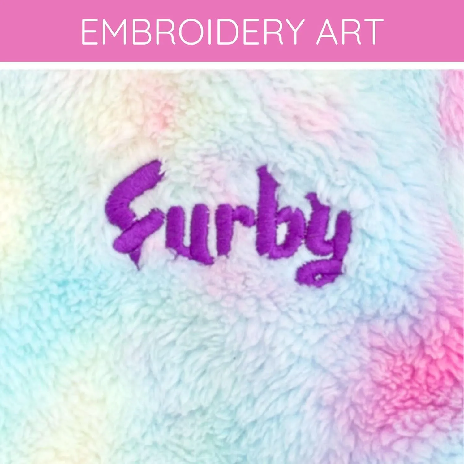 Furby Hasbro Girls Cosplay Pullover Hoodie Cozy Sherpa Toddler to Big Kid Sizes (4T - 14-16)
