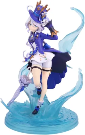 Furina Figure Furina Look Up Action Figure Cartoon Girl Anime Collectible Desktop Ornaments