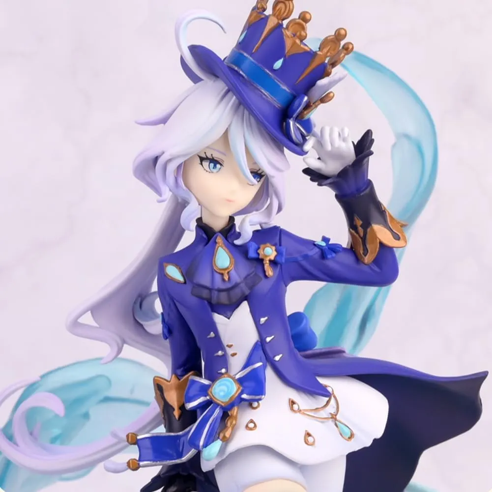 Furina Figure Furina Look Up Action Figure Cartoon Girl Anime Collectible Desktop Ornaments