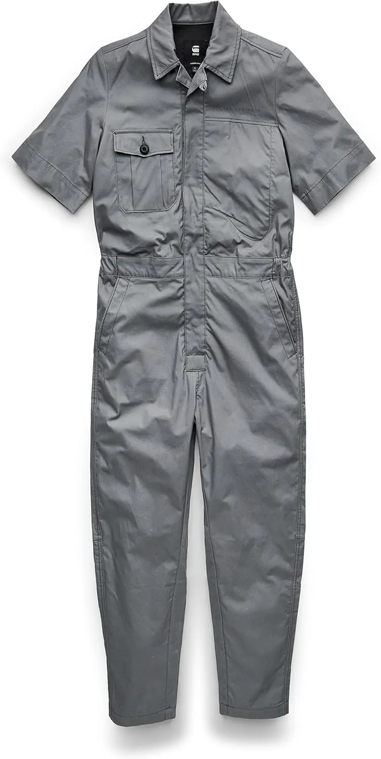 G-STAR womens Army Short Sleeve Jumpsuit