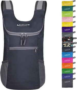 G4Free Lightweight Packable Hiking Backpack for Men Women Small Hiking Daypacks Foldable Shoulder Pack Casual Outdoor Bag 11L