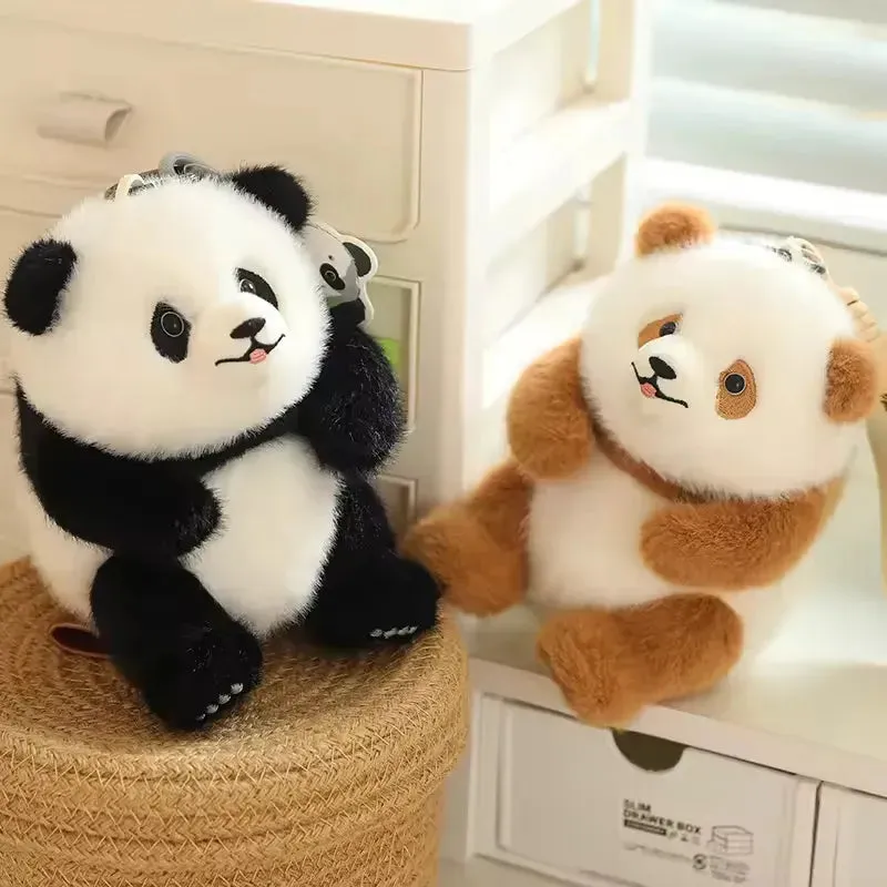 Genuine Chengdu Panda Plush Keychain