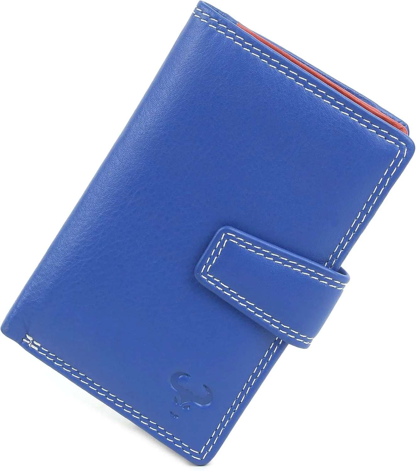 Genuine Leather Wallet for Women - RFID Blocking Ladies Wallet - Multi Coloured Purse (LW108)