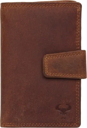 Genuine Leather Wallet for Women - RFID Blocking Ladies Wallet - Multi Coloured Purse (LW108)