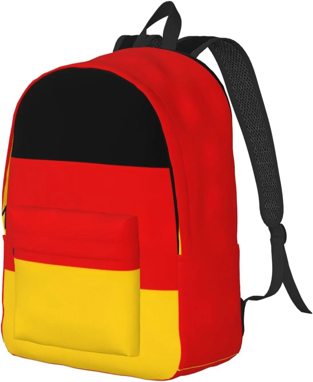 German flag print Backpack Travel Backpacks for Women Men College Backpack Computer Bag for Travel