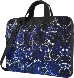 Glow In The Dark Print Laptop Bag,Can Use It Freely As A Shoulder Bag,Crossbody Bag,And Briefcase