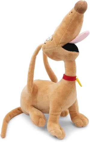 Golden Bell Studios Nickelodeon Rugrats Spike 12-Inch Character Plush Toy | Soft Cute Plushies and Big Stuffed Animals, Cartoon Gifts and Collectibles | Kids Room Decor, Bedroom Accessories, Brown