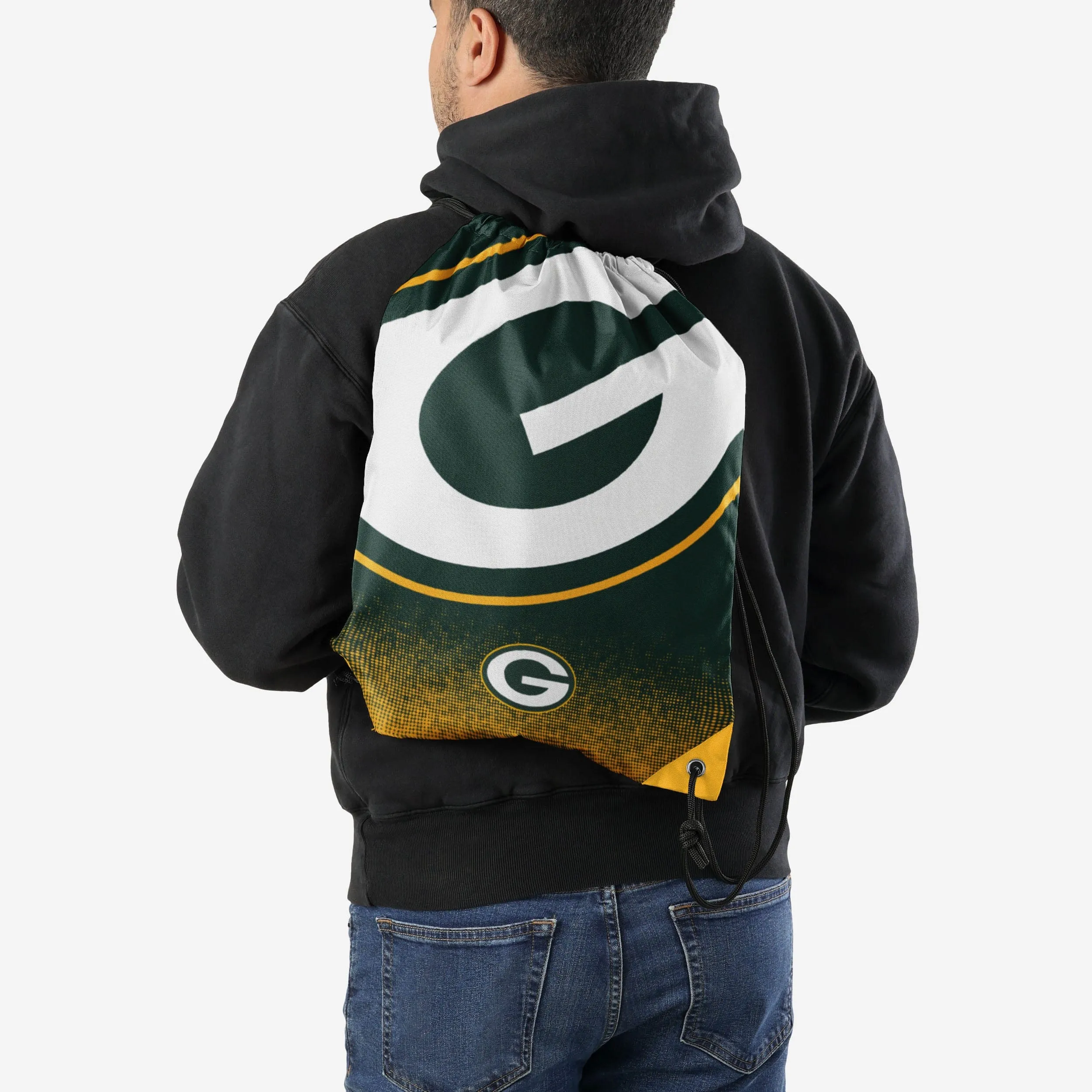 Green Bay Packers Gradient Drawstring Backpack