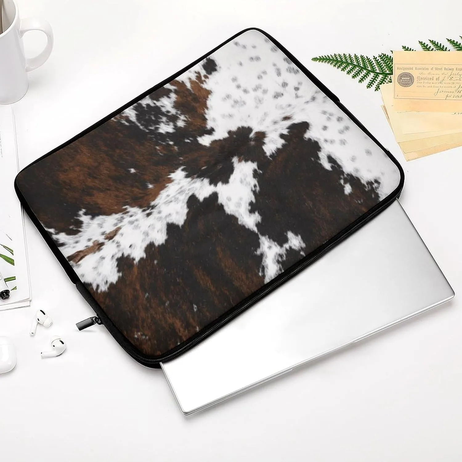 Green Boston Terrier Dogs All Print Hands Free Withdrawal Laptop Bag Unisex