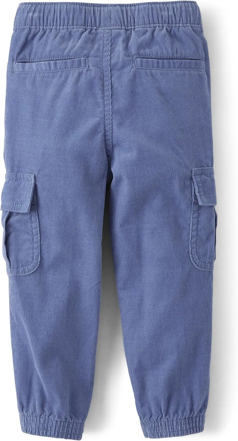Gymboree Boys' and Toddler Corduroy Cargo Jogger Pants
