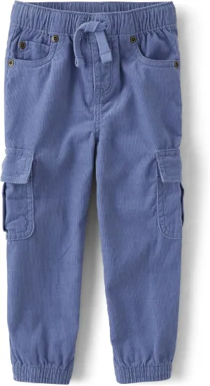Gymboree Boys' and Toddler Corduroy Cargo Jogger Pants
