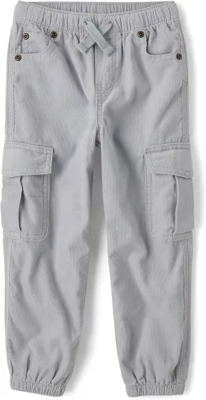 Gymboree Boys' and Toddler Corduroy Cargo Jogger Pants