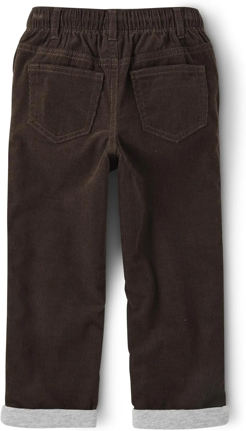 Gymboree Boys' and Toddler Pull on Corduroy Roll Cuff Pants