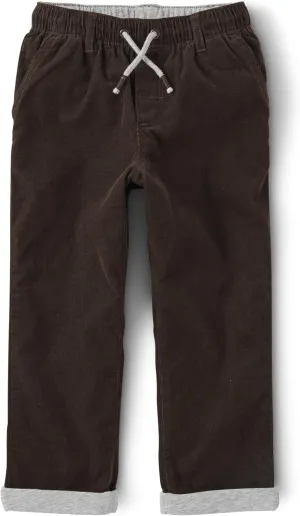 Gymboree Boys' and Toddler Pull on Corduroy Roll Cuff Pants