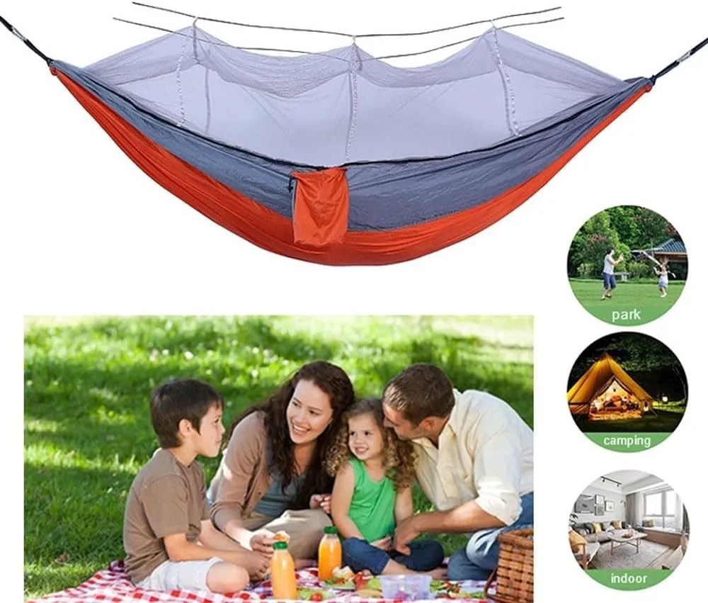 Hammocks,Sleeping Hammock Outdoor Parachute Camping Hanging Sleeping Bed Swing Portable Double Chair Wholesale(Upgrade Army Green)