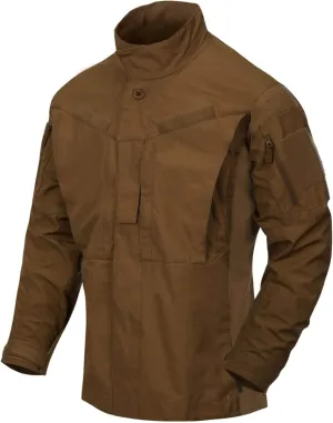 Helikon-Tex Men's MBDU Shirt NyCo Ripstop (US, Alpha, Large, Regular, Regular, Mud Brown)