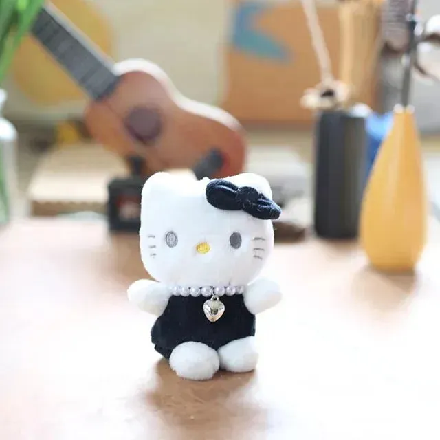 Hello Kitty Color Cuddles Plush Keychain
