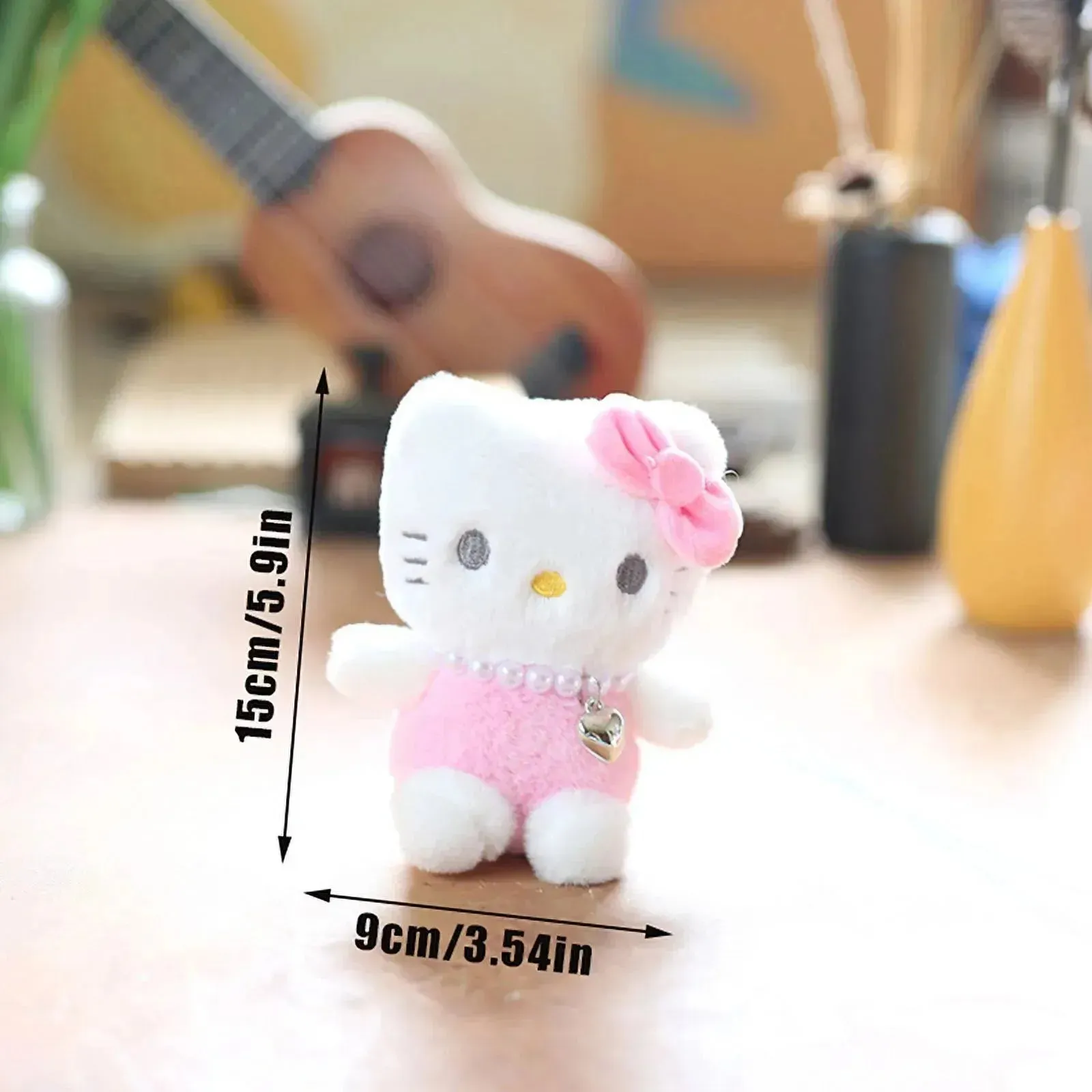 Hello Kitty Color Cuddles Plush Keychain