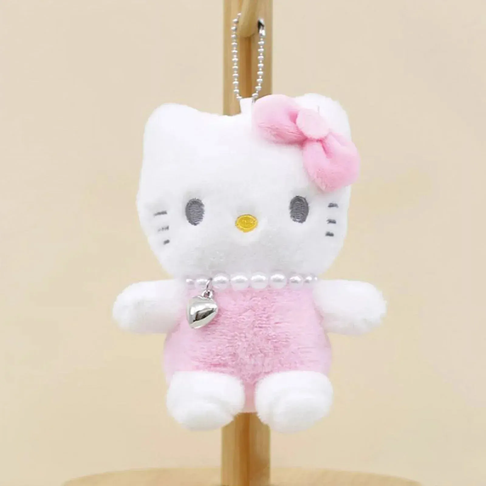 Hello Kitty Color Cuddles Plush Keychain