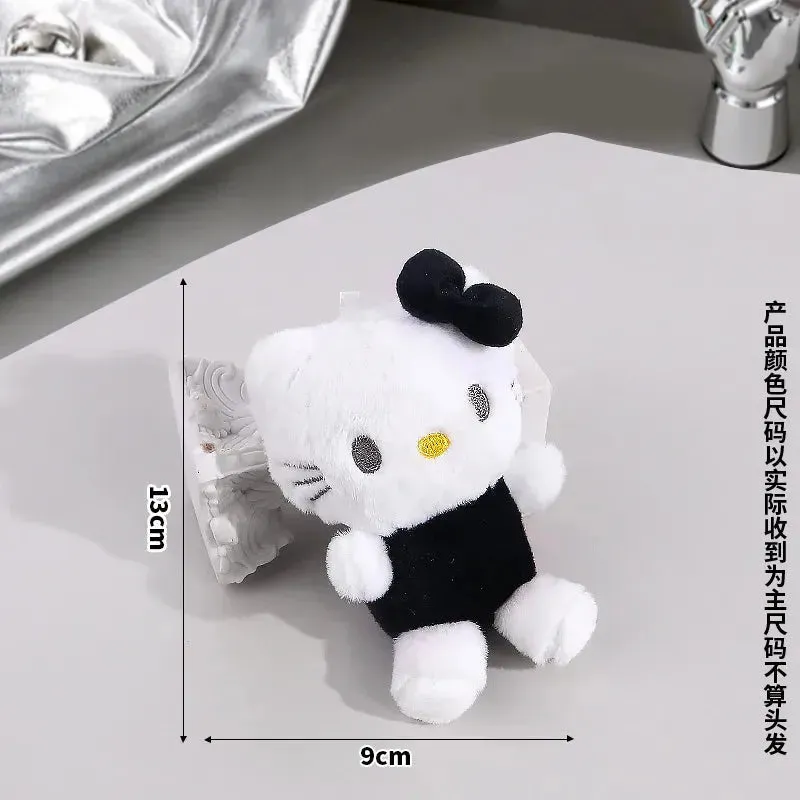 Hello Kitty Color Cuddles Plush Keychain
