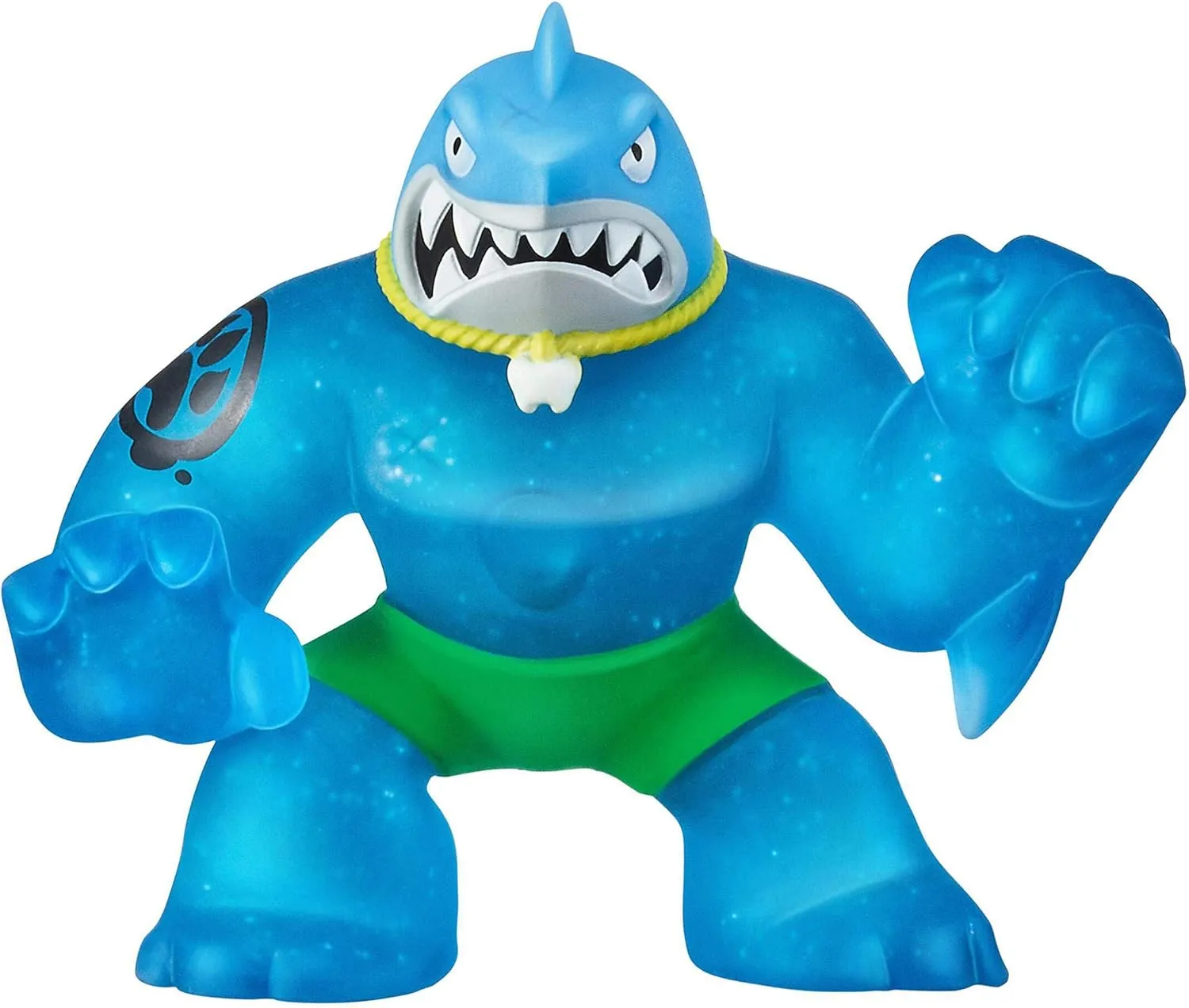 Heroes of Goo Jit Zu - Stretchy Shark Action Figure, Thrash