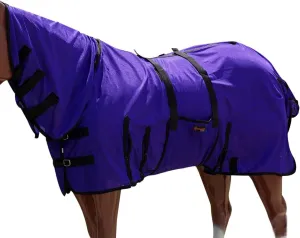 HILASON Horse Fly Sheet - Summer Spring UV Protection Mesh Bug Mosquito FlySheet for Horses | Mosquito Horse Fly-Sheet