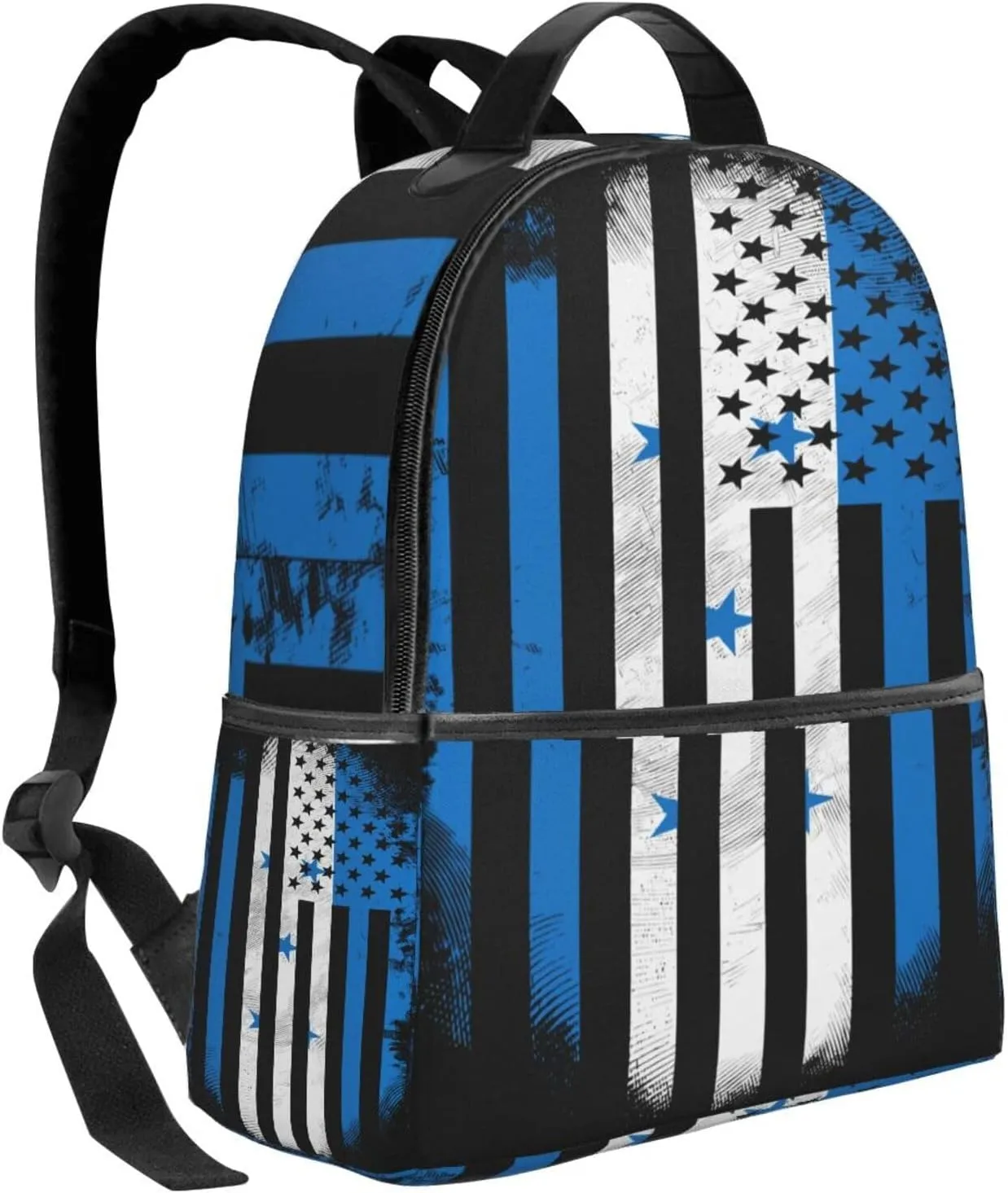 Honduran American Flag Casual Backpacks Laptop Backpack Carry-on Daypack Sports Travel Rucksack Lightweight Working Bag for Outdoor Hiking Cycling Walking