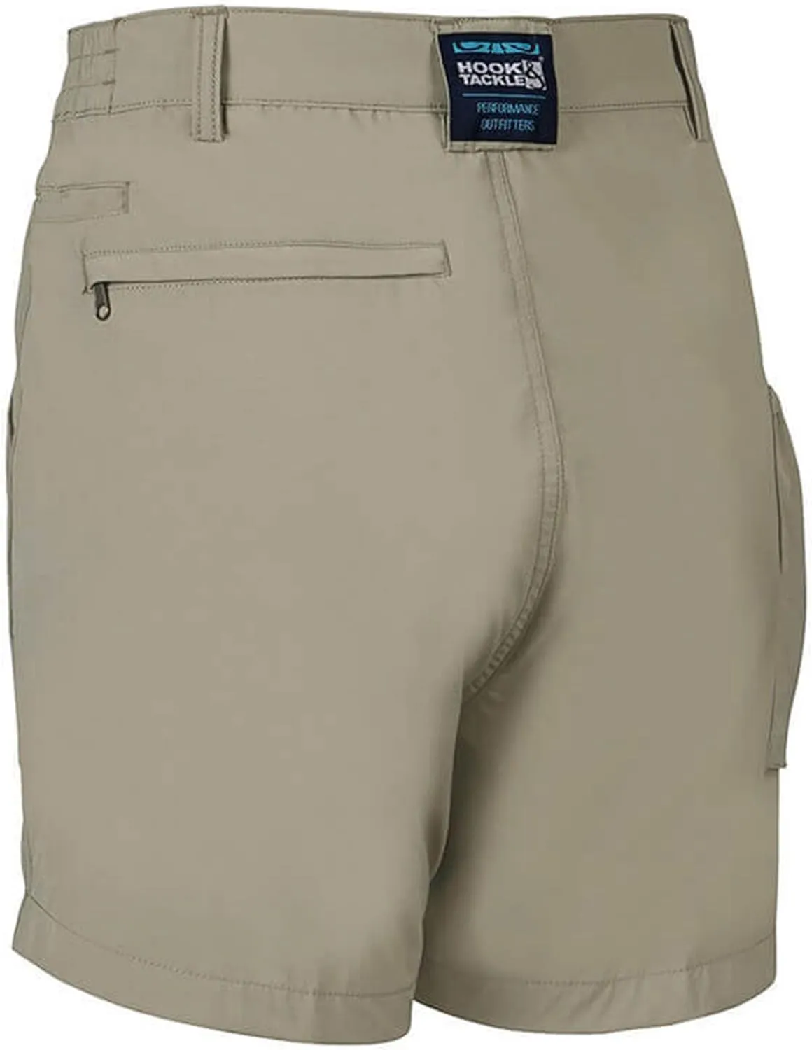 Hook & Tackle® Men’s Beer Can Island Stretch | Hybrid | 4-Way Stretch | Performance Fishing Short