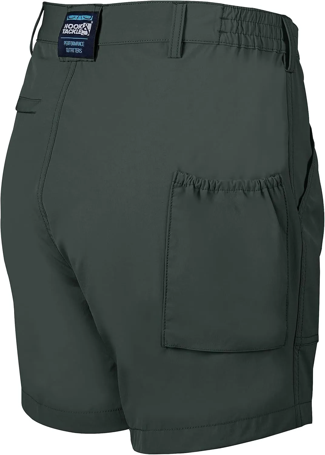 Hook & Tackle® Men’s Beer Can Island Stretch | Hybrid | 4-Way Stretch | Performance Fishing Short