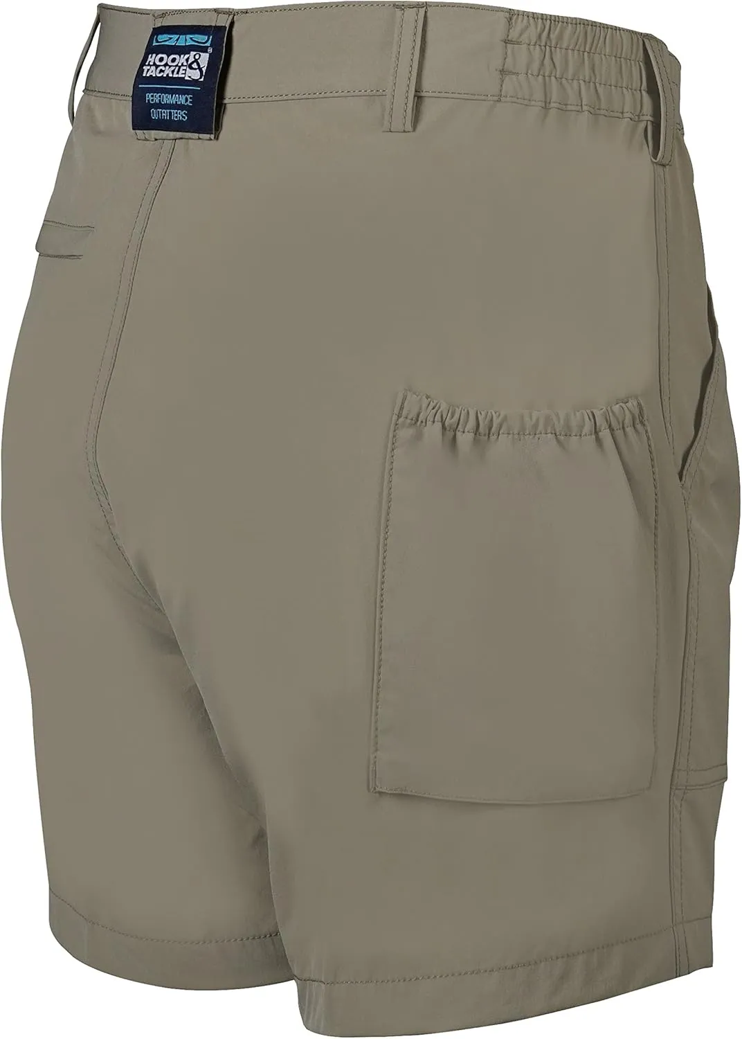Hook & Tackle® Men’s Beer Can Island Stretch | Hybrid | 4-Way Stretch | Performance Fishing Short