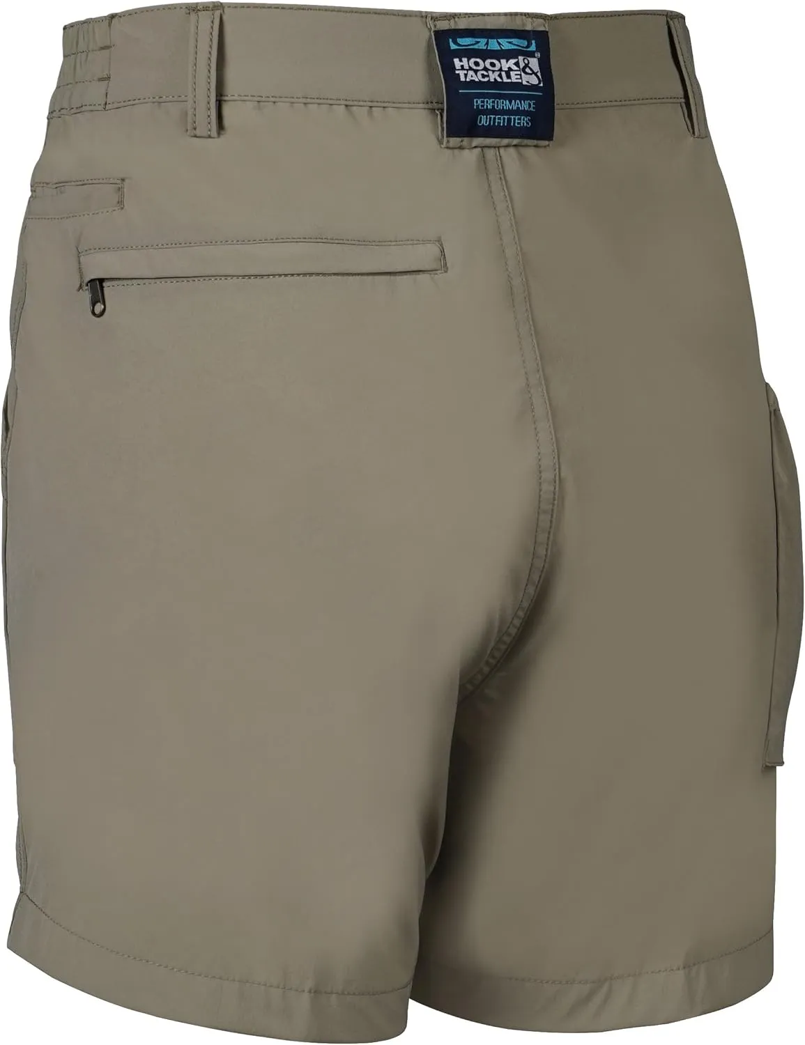 Hook & Tackle® Men’s Beer Can Island Stretch | Hybrid | 4-Way Stretch | Performance Fishing Short