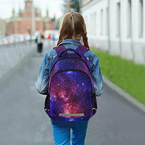 Horse Flowers Backpacks For Kids Fairytale Student Backpack Bookbag For Boys Girls Casual Bag