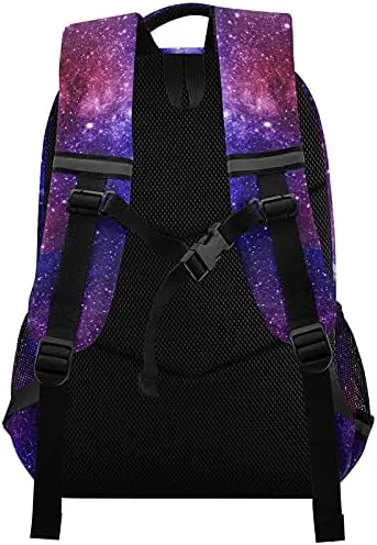 Horse Flowers Backpacks For Kids Fairytale Student Backpack Bookbag For Boys Girls Casual Bag