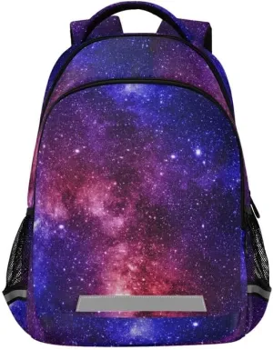 Horse Flowers Backpacks For Kids Fairytale Student Backpack Bookbag For Boys Girls Casual Bag
