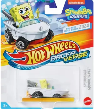 Hot Wheels Racer Verse Spongebob Squarepants, Diecast Car