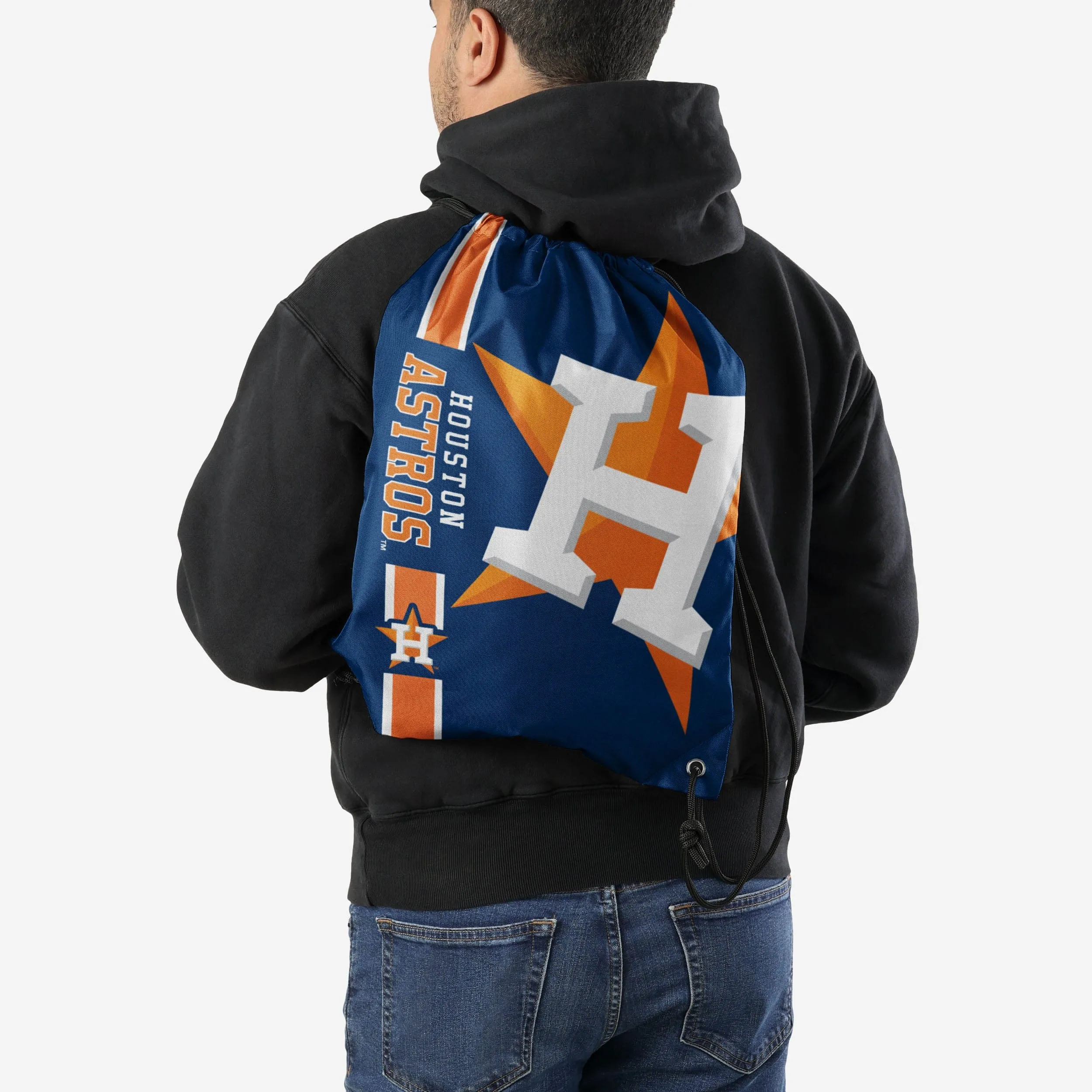 Houston Astros Big Logo Drawstring Backpack