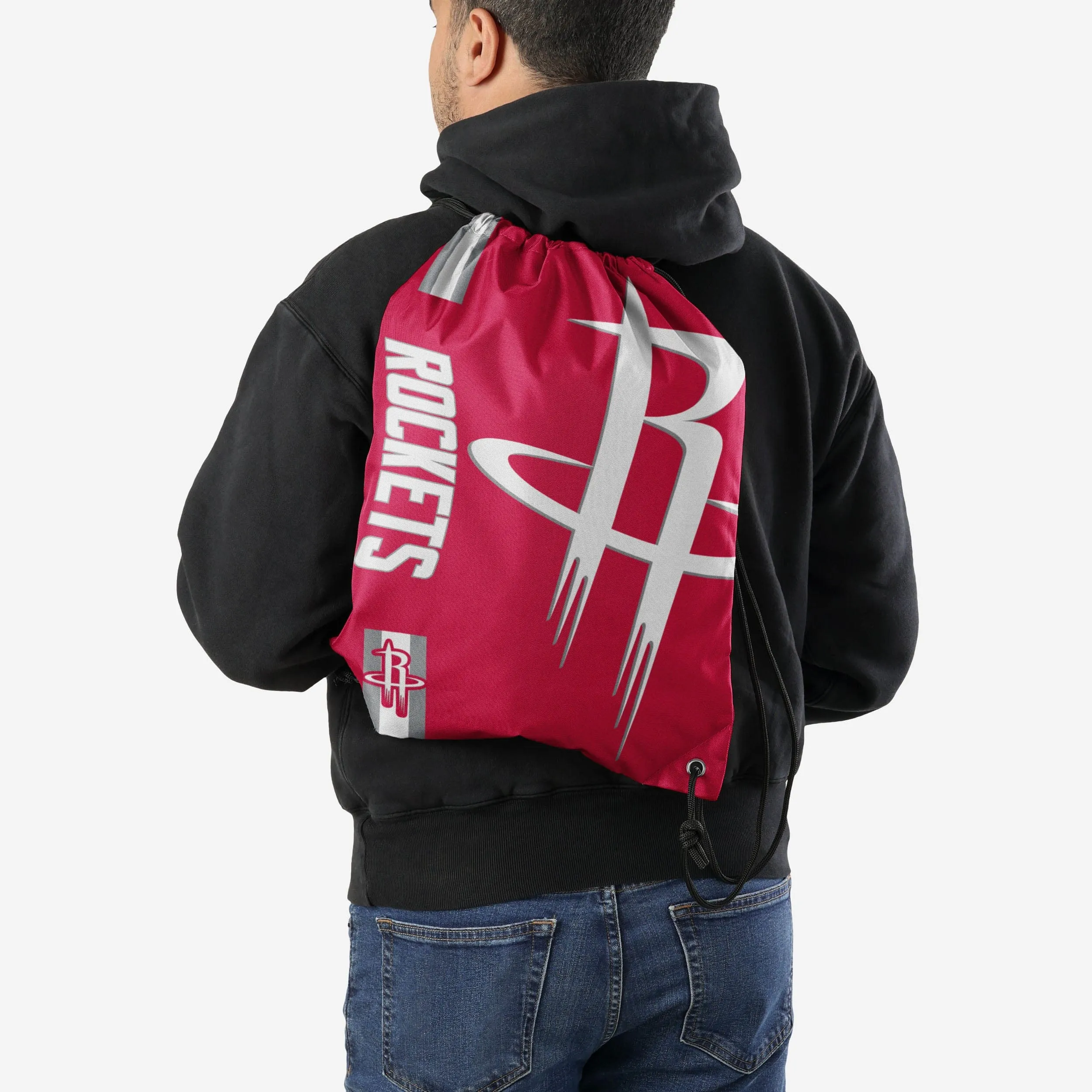 Houston Rockets Big Logo Drawstring Backpack