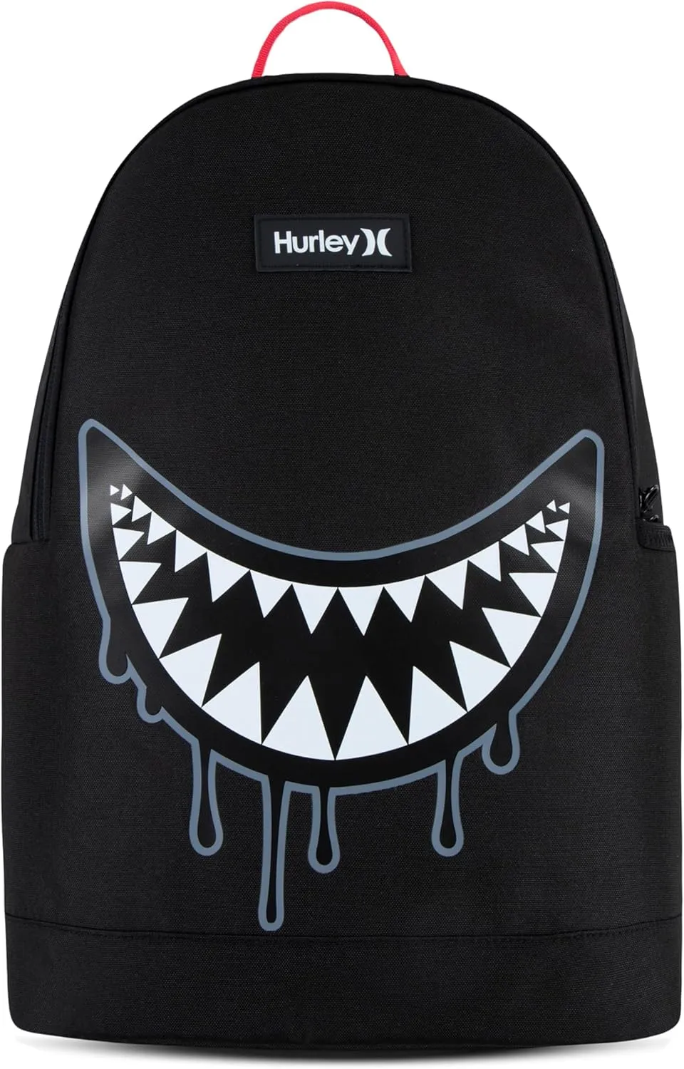 Hurley Men's Graphic Backpack, Black/Black, One Size