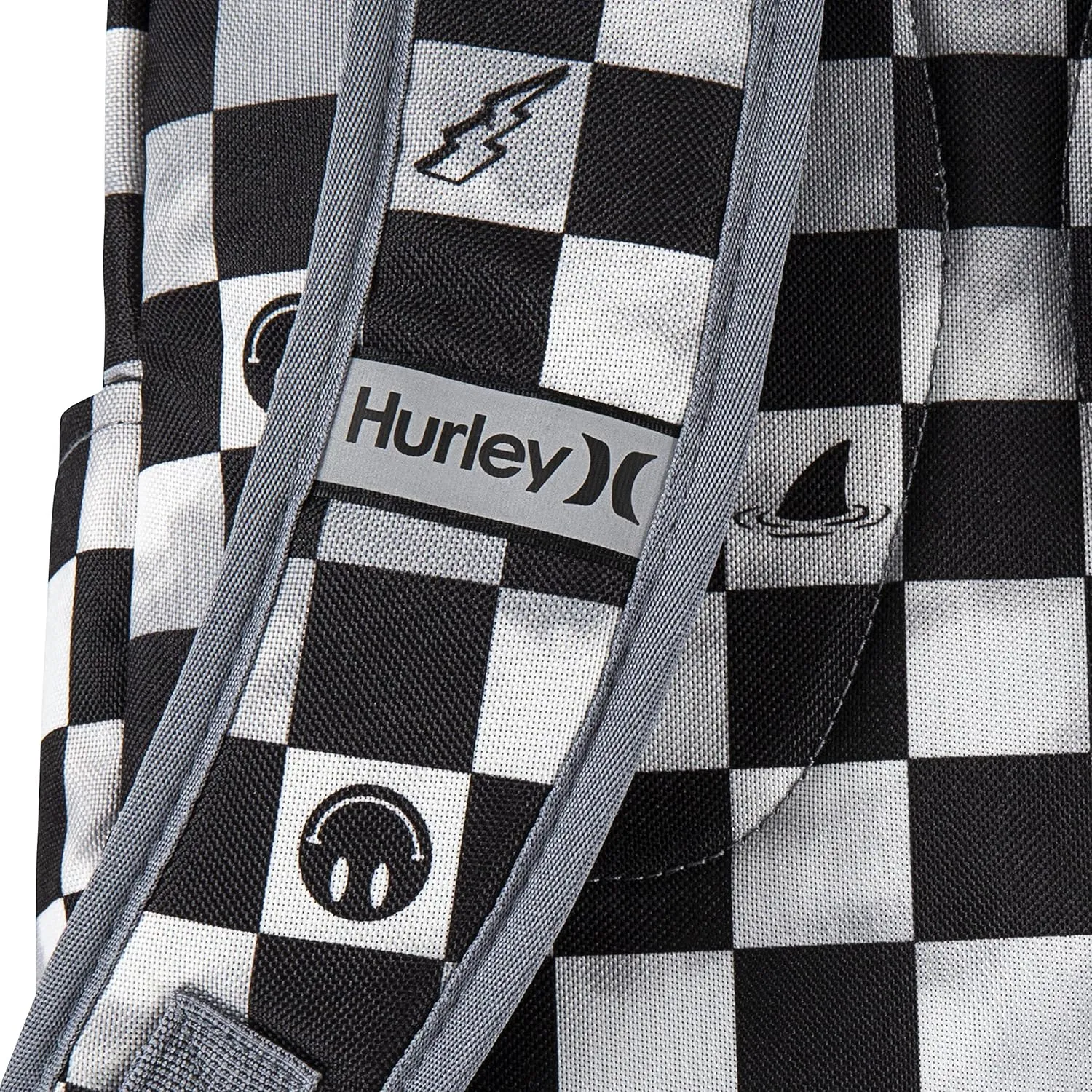 Hurley Unisex-Adults One and Only Classic Backpack, Black/Cool Grey, L