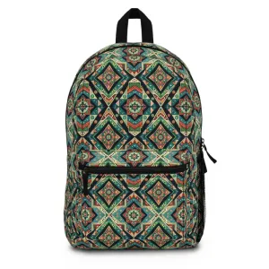 Indian Patola Pattern Backpack for Epic Journeys