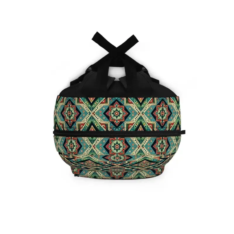 Indian Patola Pattern Backpack for Epic Journeys