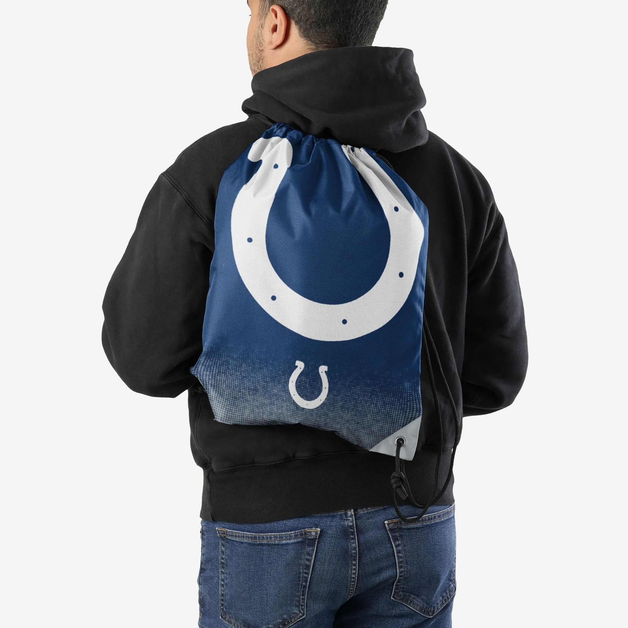 Indianapolis Colts Gradient Drawstring Backpack
